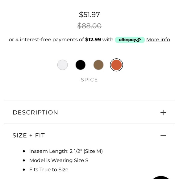 ASTR the Label Marika Tie Waist Shorts in Color Spice - Picture 10 of 16